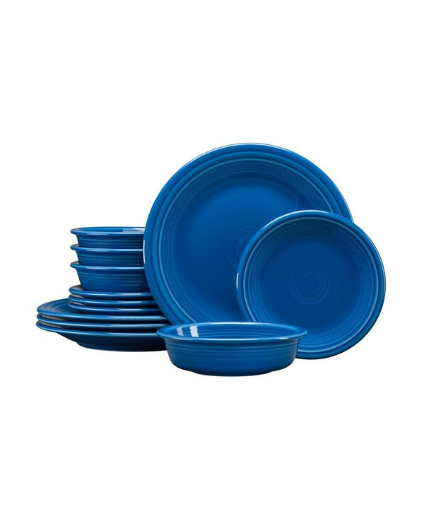 Classic Rim 12 Pc. Dinnerware Set, Service For 4