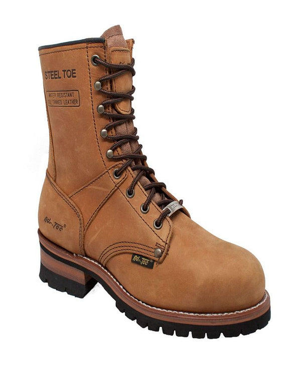 Men's 9" Steel Toe Logger Boot