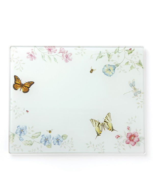 Butterfly Meadow Kitchen Large Glass Board