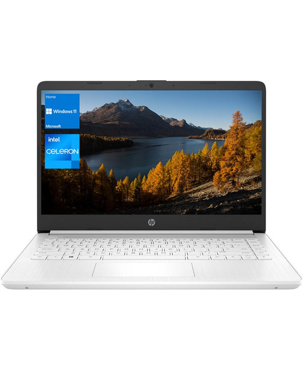 14" Laptop, Intel Celeron N4120, 4GB DDR4 RAM, 64GB eMMC, Wi-Fi 5, Windows 11 Home, White