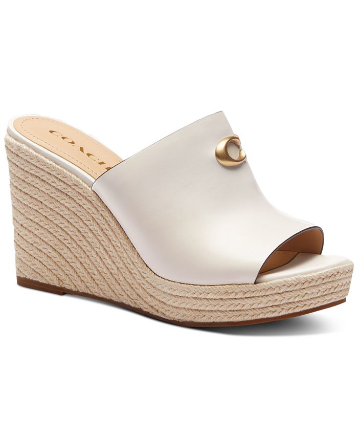 Gloria C Slide Espadrille Wedge Sandals