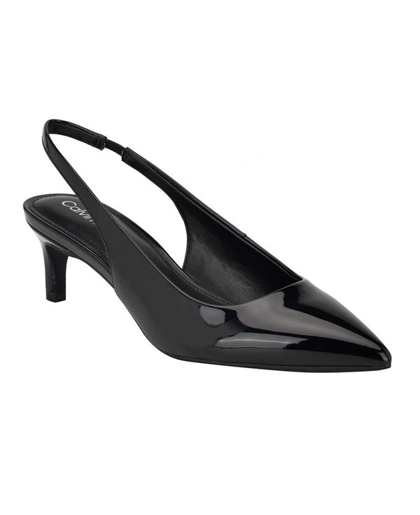 Women's Dainty Kitten Heel Slingback Pumps