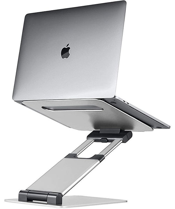 Ergonomic Laptop Stand: Adjustable Height, Compatible with All MacBook, Laptops, Tablets 11-17"