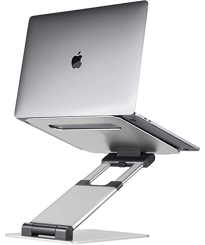 Ergonomic Laptop Stand: Adjustable Height, Compatible with All MacBook, Laptops, Tablets 11-17"