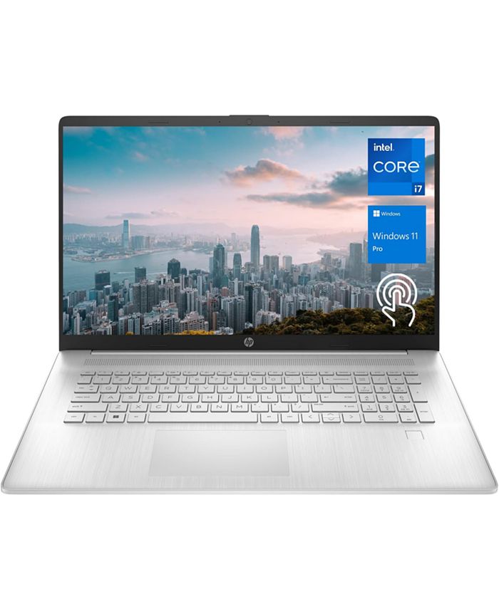 Essential 17t-cn300 Laptop, 17.3" HD+ Touchscreen 60Hz, Intel Core i7-1355U, Intel Iris Xe Graphics, 8GB DDR4 RAM, 512GB PCIe M.2 SSD, Wi-Fi 6, Windows 11 Home, Silver