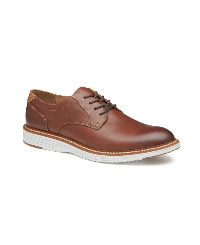 Johnston Murphy Hodges Plain Toe Oxford Casual Lace Up Shoe