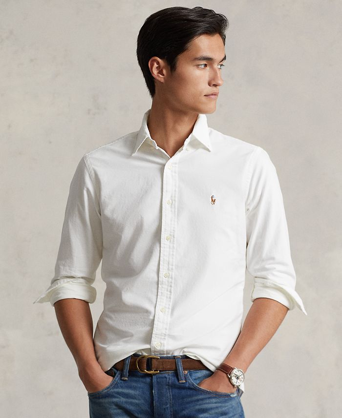 Men's Classic Fit Long Sleeve Oxford Shirt
