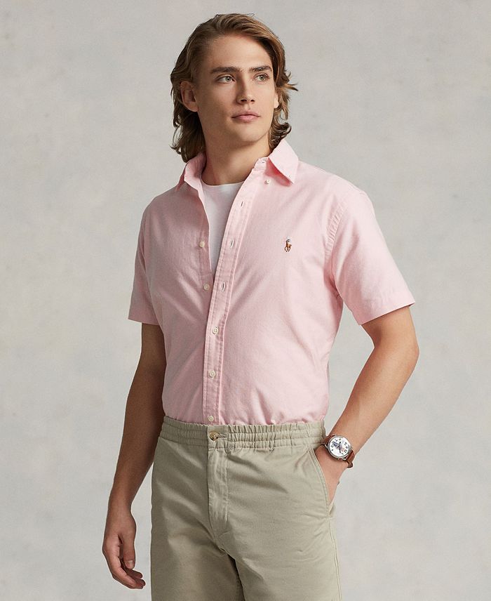 Men's Classic-Fit Short-Sleeve Oxford Shirt