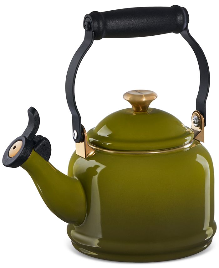 1.25 Quart Enamel on Steel Demi Tea Kettle