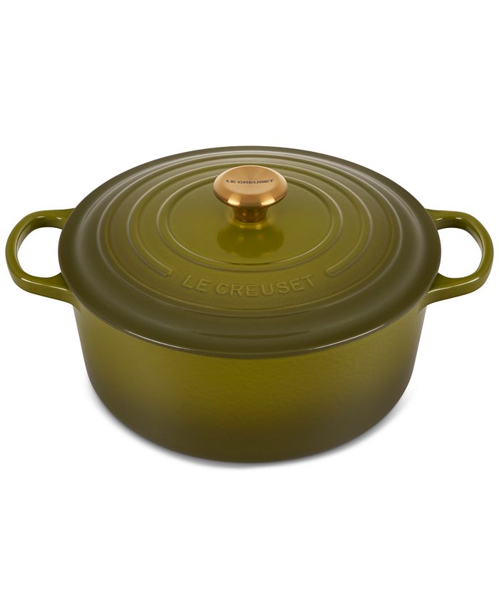 Signature Enameled Cast Iron 5.5 Qt. Round Dutch Oven