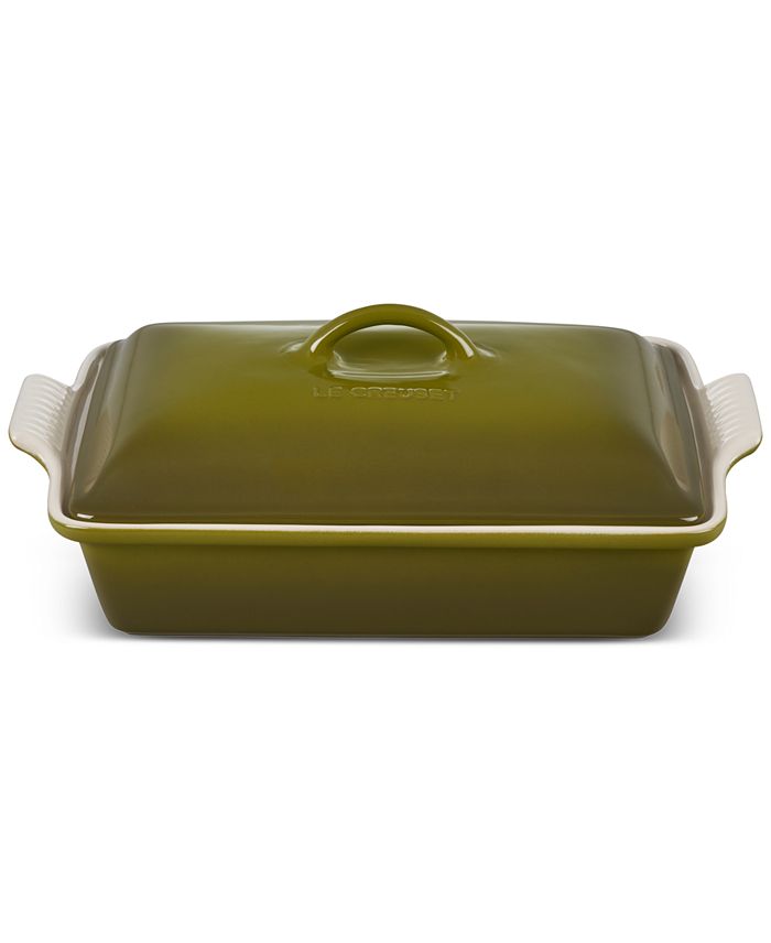 Heritage Stoneware 12" x 9" Covered Rectangular Baking Dish