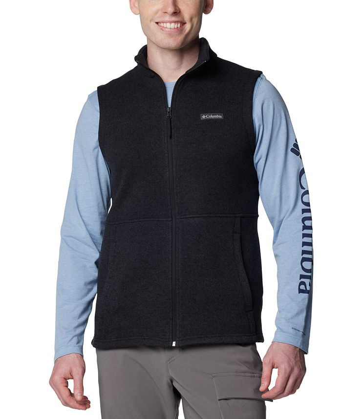 Men's Alto Pass Textured Knit Zip-Front Vest
