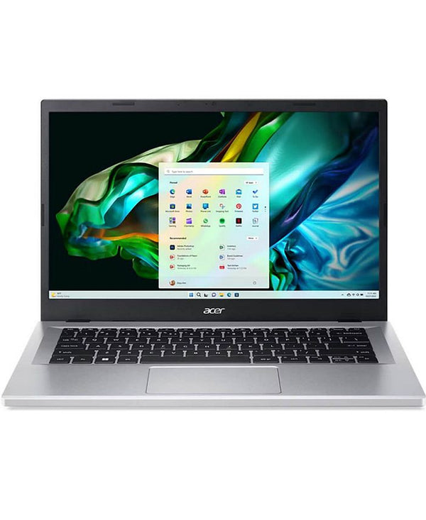14" Aspire 3 Laptop Intel Core i3-N305 8GB RAM 128GB SSD Storage - Silver