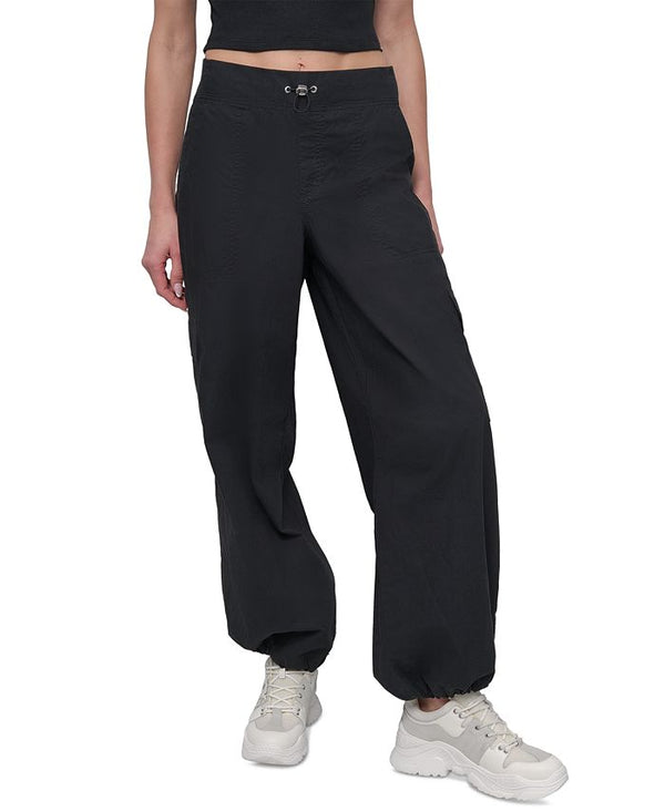 Sport Women's Cotton High-Rise Wide-Leg Cargo Pants