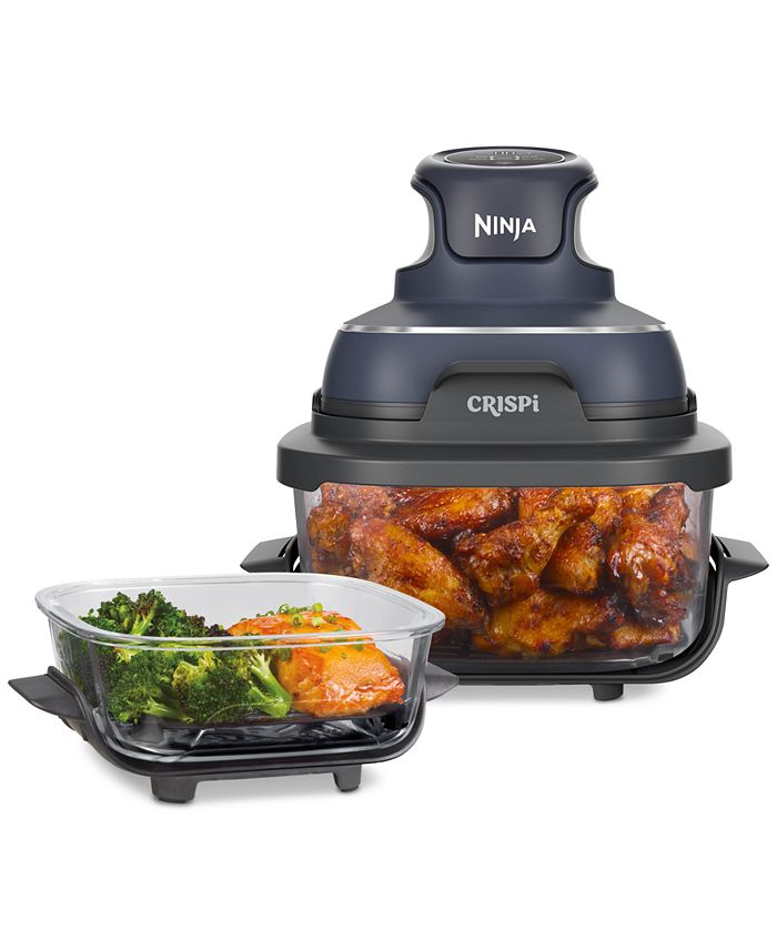 Crispi 4-in-1 Portable Glass Air Fryer Cooking System