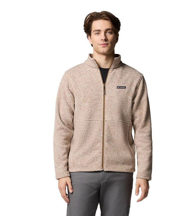 Men's Alto Pass Textured Knit Sweater Fleece Zip-Front Jacket