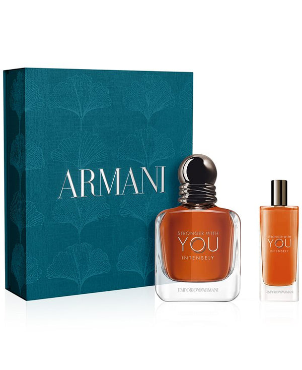 Men's 2-Pc. Emporio Armani Stronger With You Intensely Eau de Parfum Gift Set