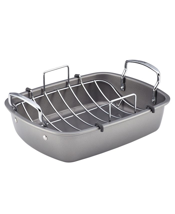 Nonstick 17" x 13" Roaster with U-Rack
