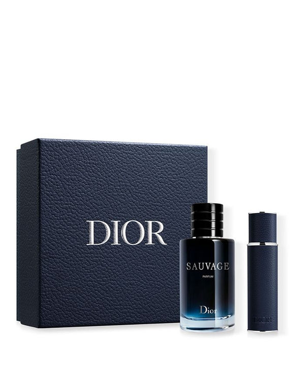 NEW! Men's 2-Pc. Sauvage Parfum & Travel Spray Gift Set
