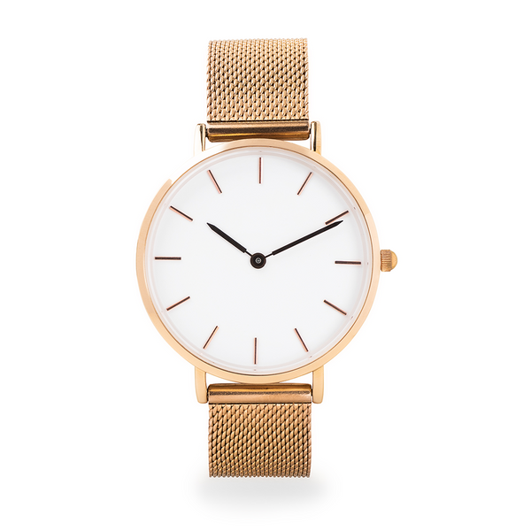 Rose Gold Wristwatch