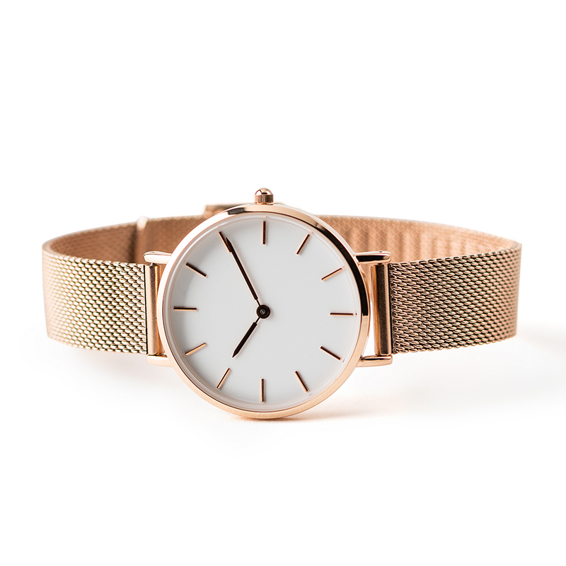 Rose Gold Wristwatch