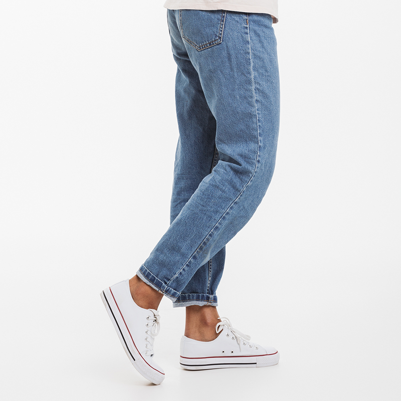 Clam Digger Cut Jeans