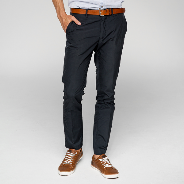 Straight Leg Navy Pants