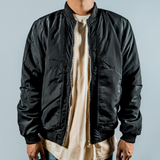 Drizzy Black Bomber Jacket