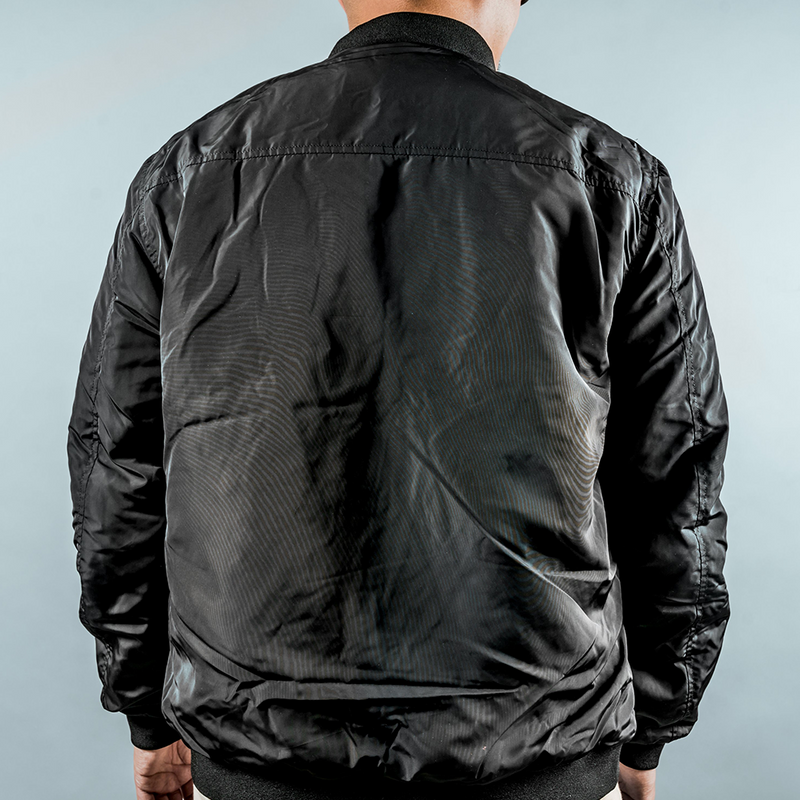 Drizzy Black Bomber Jacket