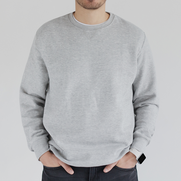 The Basic Cotton Crew Sweater