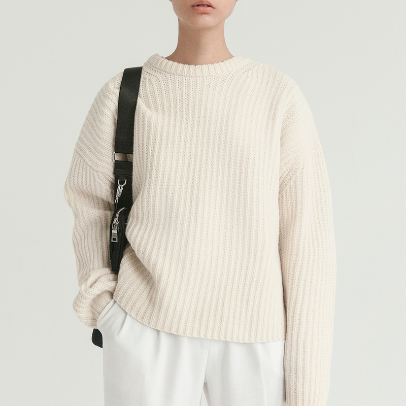 Pipe Knit Pullover